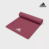 Adidas 輕量波紋瑜珈墊-8mm 寶石紅