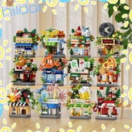 HLAR City Building Blocks, Micro Blocks Building Blocks Mini Shop Blocks,  Mini Micro Block Toys Chi
