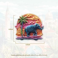 แม่เหล็กติดตู้เย็นเรซิน แม็กเน็ตติดตู้เย็น ที่ติดตู้เย็น 3D Magnet ของไทย ของขวัญ แม่เหล็กของที่ระลึ