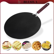blesiya Nonstick Dosa TAVA Fry Frying Pan 30cm Chapati Roti Bread Maker Flat Skillet