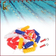[kokiya] Swimming Pool Safety Rope Set, Swimming Divider, Professional Portable Pool Boundary Rope f