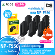 แบตเตอรี่ NP-F550 NP/F570 ใช้กับกล้องได้ ความจุ 2400 mAh สำหรับ Sony F950 F960 F550 F570 F750 F770 M