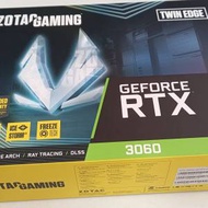 全新 Zotac RTX 3060 Twin Edge 12G
