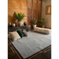180 CM X 140 CM FUR CARPET. EVA FOAM COATED FUR CARPET. FUR CARPET