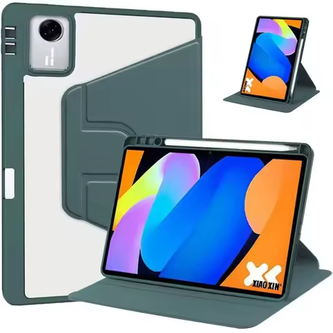 For Lenovo Xiaoxin Pad 11 2025 Case tb335fc 360 Rotating Acrylic Stand Cover For Coque Xiaoxin Pad 1