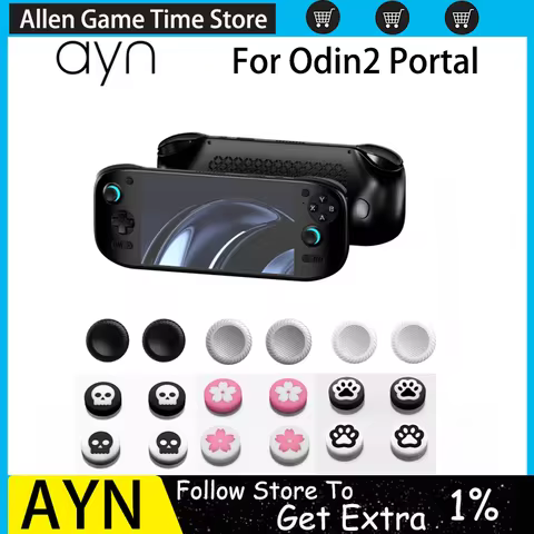 Odin2 Portal Handheld Big Rocker Cap Odin2 Universal Replacement Anti-Slip Anti-Sweat Raised Rocker 