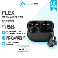 JLAB Flex Open-Ear Wireless Earbuds, 12mm Driver Speaker, Google Fast Pair, Bluetooth Multipoint