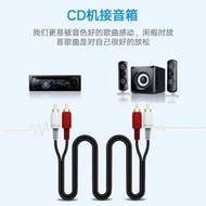 熱賣域能 雙蓮花頭音頻線2rca二對二紅白梅花插頭聲音信號輸出線AVDVD電視藍光機CD功放音箱音響連接線