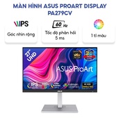 Asus 27 LCD Monitor" PA279CV (3840x2160, IPS, 60Hz) - 36 months