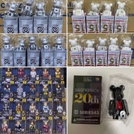 <Ohtoys> BEARBRICK Series 32 字母 Basic 珍珠白 Series 34 銀灰色 100% DC 一番賞 XMen 1-20號 隱藏版 Netflix 共4款 Vag B