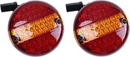 2PCS Rear Lamp 428-6700 Compatible for Caterpillar 924K 930K 938K 926M 938M Engine C7.1 C6.6 LED Sig