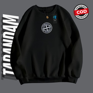 Tarandam Jaya - sweater Crewneck pria wanita Stone Island Terlaris Kota Bandung crewnek hitam motif
