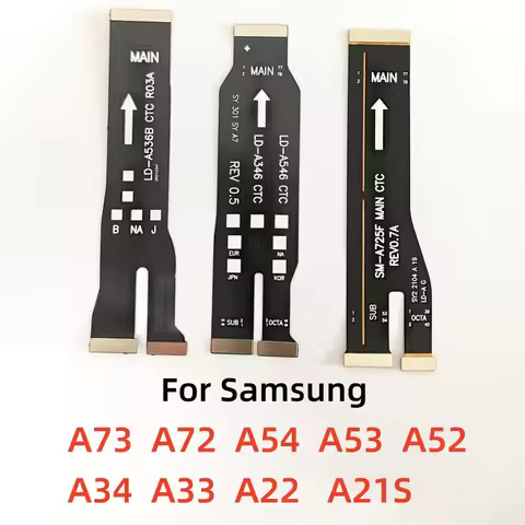 5pcs Main Board Motherboard Flex Cable For Samsung A21S A73 A72 A54 A53 A52 A34 A33 A22 5G