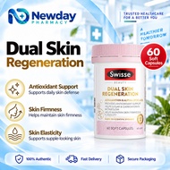 [Newday Pharmacy]Swisse Dual Skin Regeneration 60 Capsules Astaxanthin ALA Skin Brightening Antioxid