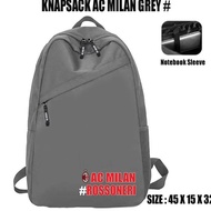 Heatshrin Ac Milan Children's School Bag - Ac Milan Backpack - Ac Milan Club School Bag - Dh-68 Bag