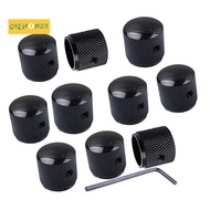 Electric Guitar Metal Volume Knob Bass Volume Knob Iron Knob with Hole Volume Knob Switch Cap