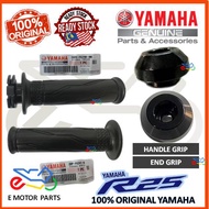 R25 HANDLE GRIP TANGAN GETAH BALANCER HAND END GRIP GRIPPER SET YZF R25 ORIGINAL YAMAHA
