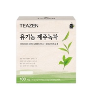 ✅พร้อมส่ง ถูกที่สุด ของแท้ TEAZEN ORGANIC JEJU GREEN TEA ชาเขียวออร์แกนิก