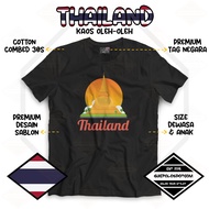 TYPE 09 Thailand - T-SHIRT BY THAILAND BANGKOK TAG LABEL MADE IN THAILAND - PREMIUM SOUVENIR CLOTHES