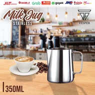 Stainless milk jug / latte art / milk frother 350ml / milk pitcher