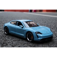 Asari 1/24 Welly Willy Porsche Taycan Turbo S 1/24 Alloy Car