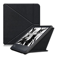 for Kobo Sage E-Reader Smart Cover 8 inch Plain Color Magnetic Folding Stand Case Flip TPU eBook Fun