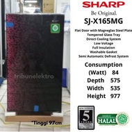 Kulkas Sharp 1 Pintu Sj-X165Mg-Gb/Gr Satu Pintu Toko Elektronik Tegal