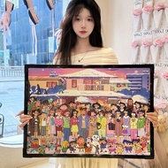 闭眼入拼图1000片相框框架50×70和50×75CM拼图专用框挂墙素描框百搭通用new arrival