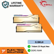 G.SKILL Trident Z5 Royal Neo DDR5-6000 CL26-36-36-96 1.45V 64GB (2x32GB) AMD EXPO - GOLD