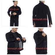 Men's jeans jacket, snow black jeans jacket, sanwash jeans jacket, denim jeans jacket, couple jeans 