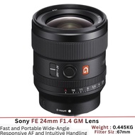 Sony FE 24mm f/1.4 GM Lens ( 24 F1.4 Gmaster )