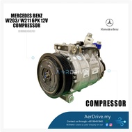 MERCEDES BENZ W203/W211 /W220 6PK 12V 7SEU17C COMPRESSOR 6370