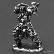 All Metal Ancient Soldier Model Juli Barbarian King Game Figure Toy Male Desktop Decoration ins Styl