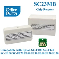 SC23MB waste ink S210125 Maintenance box chip resetter for Epson SC-F100 SC-F130 SC-F160 SC-F170 F10