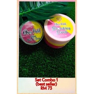 obses putih set combo rm73 (losyen trail 10g + bleaching scrub 50g)