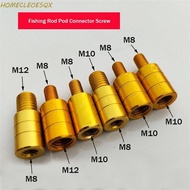 HOMECLEOESQX Fishing Net Adaptor 8mm to 12mm Fishing Accessories Net Handle Adaptor Aluminum Alloy M