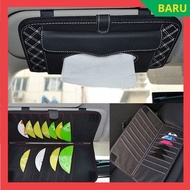 Tempat Tisu Mobil Gantung Roll Tissue Sunvisor Kotak Tisiu Mobil Dashboard Tissu Model Benang Bagus
