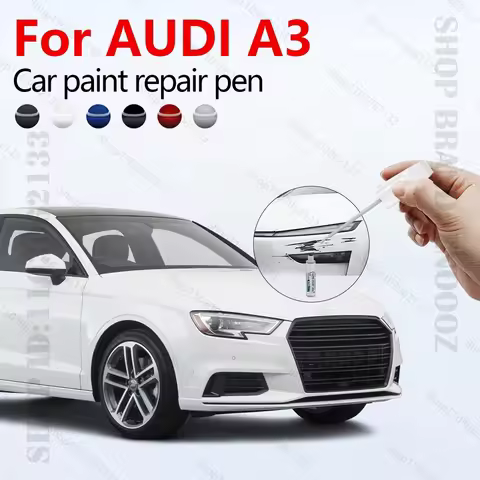 Car Paint Repair Pen For 1996-2025 AUDI A3 Paint Scratch Repair Accessories Black LY9T White LY9L Gr