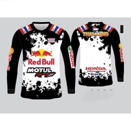 jersey t shirt baju thailand viral long sleeved redbull motul rider baju motor t shirt motor cycling