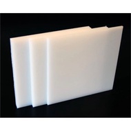 Nylon PE sheet white 8mm x 30cm x 40cm PE Cutting board/ custom size Cutting board/