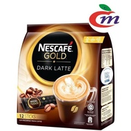 Nescafe Gold Dark Latte Coffee 12 Stick 34g