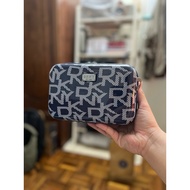 Brand New DKNY Cosmetic Bag – Indigo Signature Print