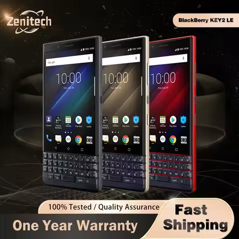 BlackBerry Key2 LE 4G LTE Mobile Phone 4.5'' IPS LCD 3GB/4GB RAM 32GB/64GB ROM 13MP+5MP Octa-Core An