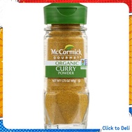 แม็คคอร์มิคออร์แกนิคผงกะหรี่ 49กรัม - Mccormick Organic Curry Powder 49g.