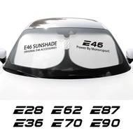 Car Windshield Sunshade Auto Window Cover Parasol Accessories For BMW E39 E46 E60 E87 E92 E90 E28 E3