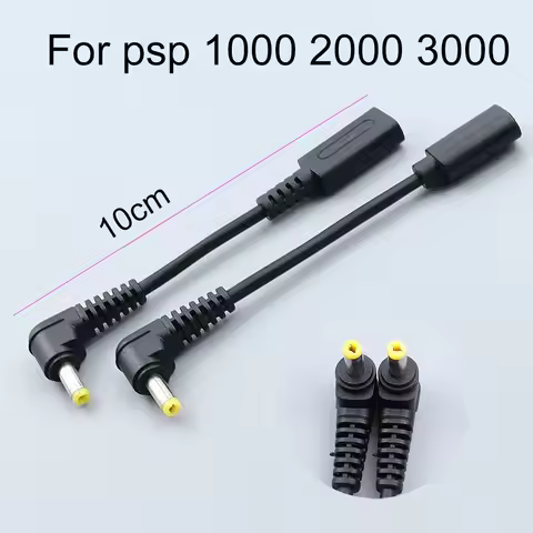 For PSP USB C Type-C Charger Adapter Converter Type C To For PSP1000/2000/3000 Game DC Jack Plug To 