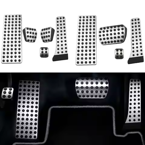 Stainless Steel Car Pedals for Mercedes Benz C E S GLK SLK CLS SL-Class W203 W204 W211 W212W210 Acce