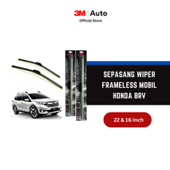 3M Wiper Frameless Mobil Mobilio Brio Satya dan BRV - 22 dan 16 inch