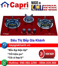 [HCM]Bếp gas âm Capri CR 309KT RED nhập khẩu Malaysia bếp gas bếp gas đôi bếp gas đơn bếp gas âm bếp