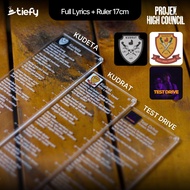 Project Kapla High Council OST Full Lyrics + Ruler - Kudeta, Kudrat, Test Drive